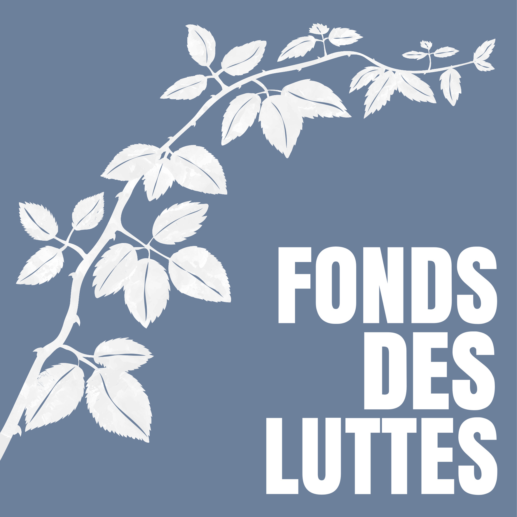 Logo du collectif sur fond noir, le logo d'une route barré en rouge